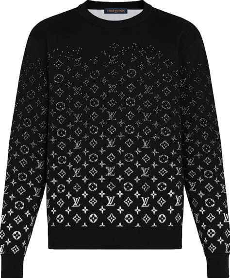 louis vuitton black sweater.